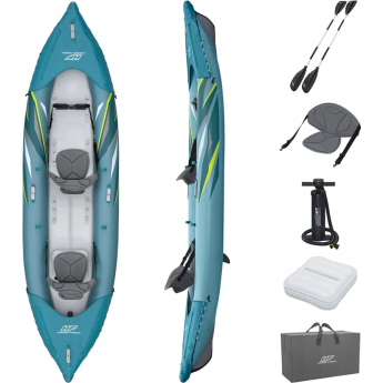 Байдарка (каяк) BESTWAY WAYPOINT ELITE X2, 382x101x35 см