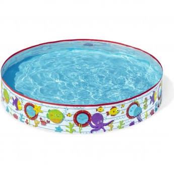 Детский бассейн BESTWAY 152х25см с иллюминаторами