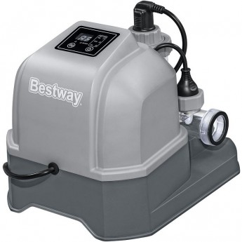 Хлоргенератор для бассейнов BESTWAY 58775 от 26498 л, мин. поток 1249л/ч, хлор 12 г/ч