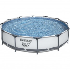 Каркасный бассейн BESTWAY STEEL PRO MAX 366х76см, 6473л + фильтр-насос 1249 л/ч
