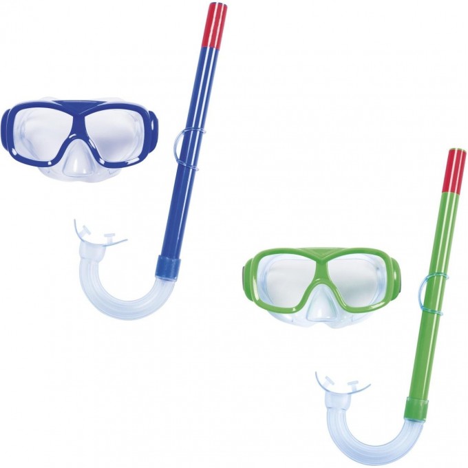 Комплект для плавания BESTWAY ESSENTIAL FREESTYLE SNORKEL от 7 лет, 2 цвета 24035 BW