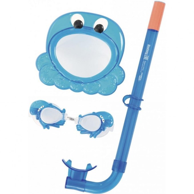 Комплект для плавания BESTWAY МОРСКИЕ ОБИТАТЕЛИ 3-6 лет, синий 24019 BW CIHII