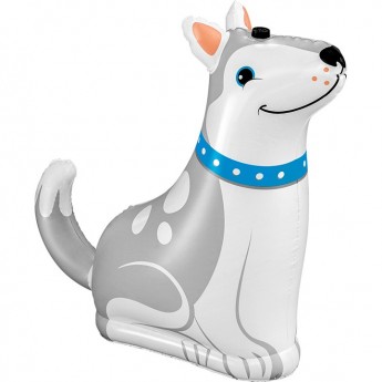 Надувная игрушка BESTWAY ХАСКИ с разбрызгивателем 112х44х100см , от 2 лет