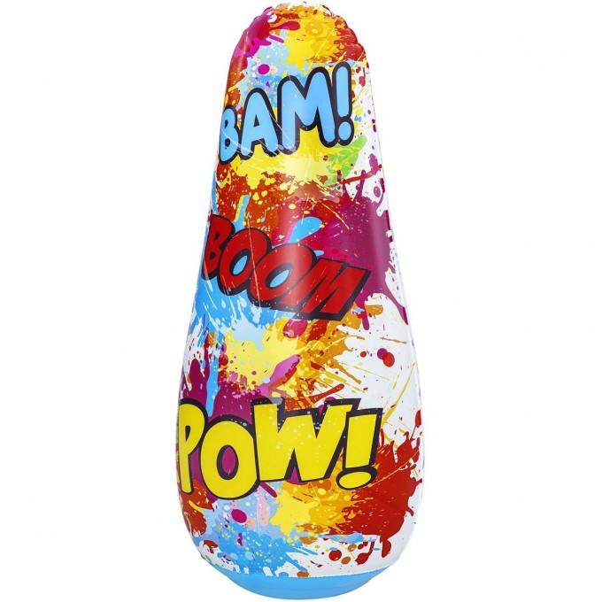 Надувная игрушка-неваляшка 119см BESTWAY ЯРКИЙ ВЗРЫВ 52630, от 3 лет 52630 BW