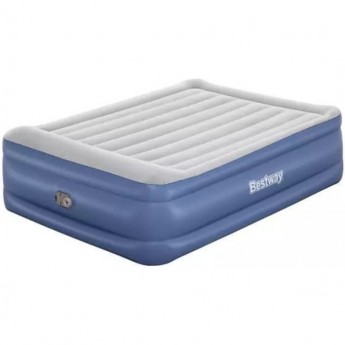 Надувная кровать 152х203х56см BESTWAY с подголовником