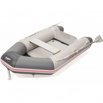 Надувная лодка BESTWAY CASPIAN 230х130х33 см с жёстким дном, вёсла 145 см, насос, транец, до 258кг