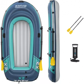 Надувная лодка BESTWAY TREK X2 RAFT SET 294х137 см (до 360 кг)