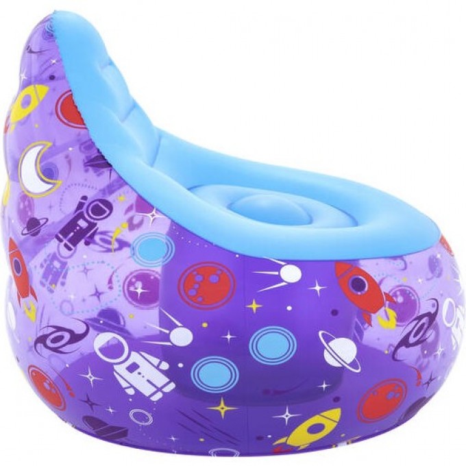 Надувное кресло BESTWAY ASTRO GLOW LED 75122 72x72x64см с подстветкой, до 45 кг. от 3 лет 75122 BW