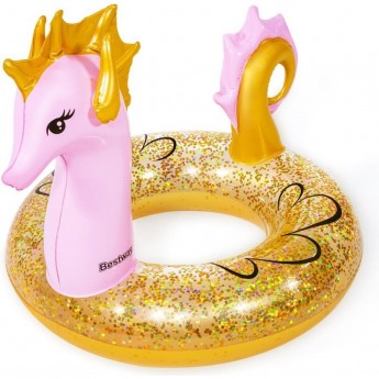 Надувной круг BESTWAY Морской конек 115х104см, с ручками, от 10 лет