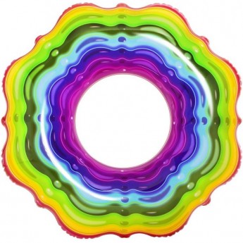 Надувной круг BESTWAY РАДУЖНАЯ ЛЕНТА 115см от 12 лет