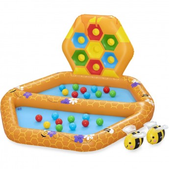 Надувной манеж 127x119x61см BESTWAY МАЛЕНЬКИЙ УЛЕЙ 52639