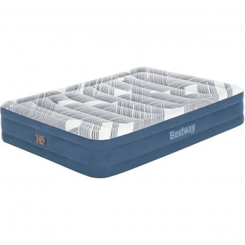 Надувной матрас BESTWAY TRITECH FASHION FLOCK QUEEN 203x152x36 см 6712Y