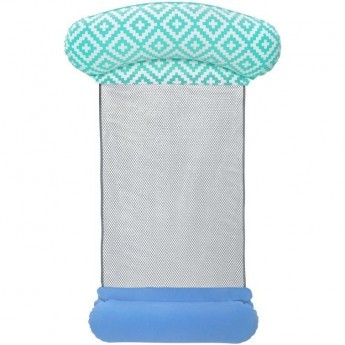 Надувной матрас-гамак для плавания BESTWAY 145х87см с сеткой, до 90кг