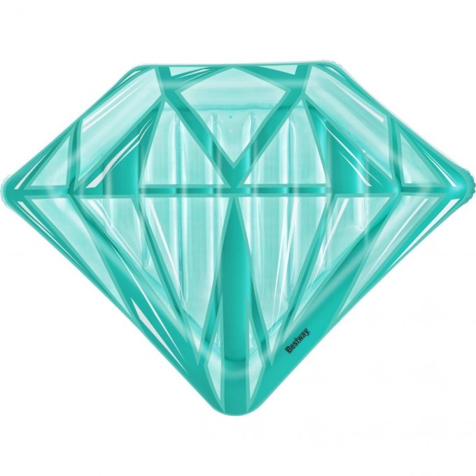 Надувной матрас-остров для плавания BESTWAY ДРАГОЦЕННЫЙ КАМЕНЬ 193х145 см, до 90 кг 43417 BW