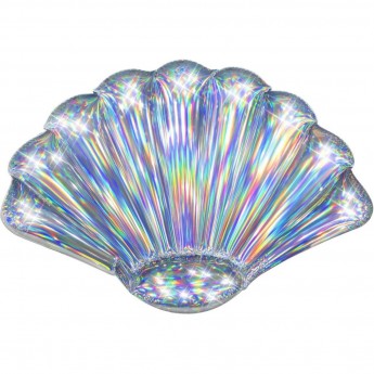 Надувной матрас-плот BESTWAY для плавания 185х114см "Радужная ракушка" до 90кг