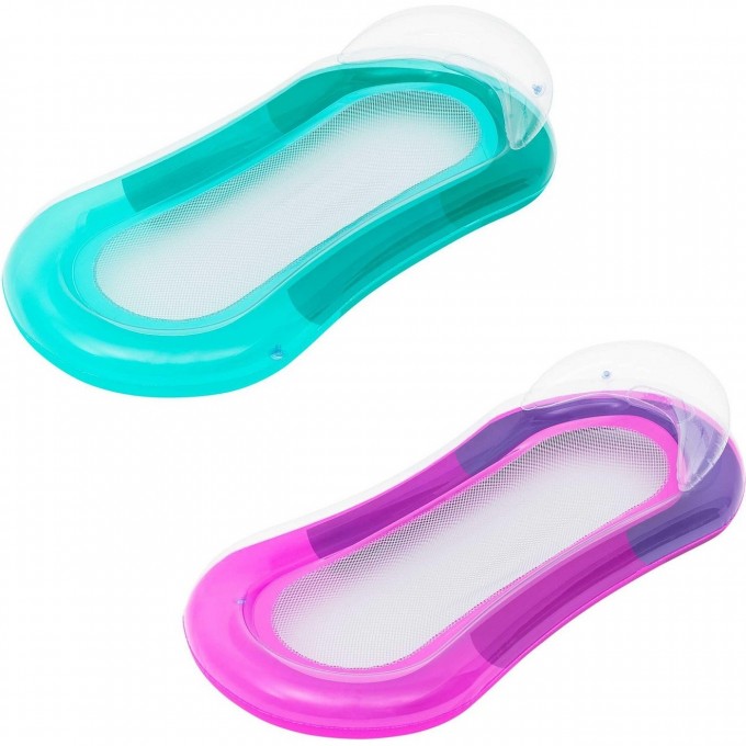 Надувной матрас-шезлонг для плавания BESTWAY AQUA 160х84см до 90кг 43103 BW