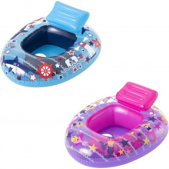 Надувные водные ходунки BESTWAY 76х65см со спинкой, 6-18 мес, 2 вида