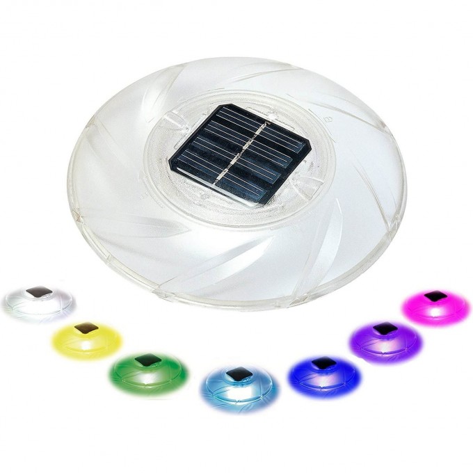 Плавающая подсветка BESTWAY на солнечных батареях, 18см 58111 BW