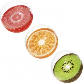 Пляжный мяч 46см BESRWAY ФРУКТЫ от 2 лет