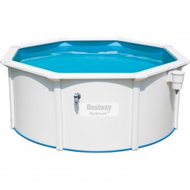 Стальной бассейн BESTWAY HYDRIUM 300х120см, 7630л + песочный ф/насос 3028 л/ч, лестница, тент, подстилка