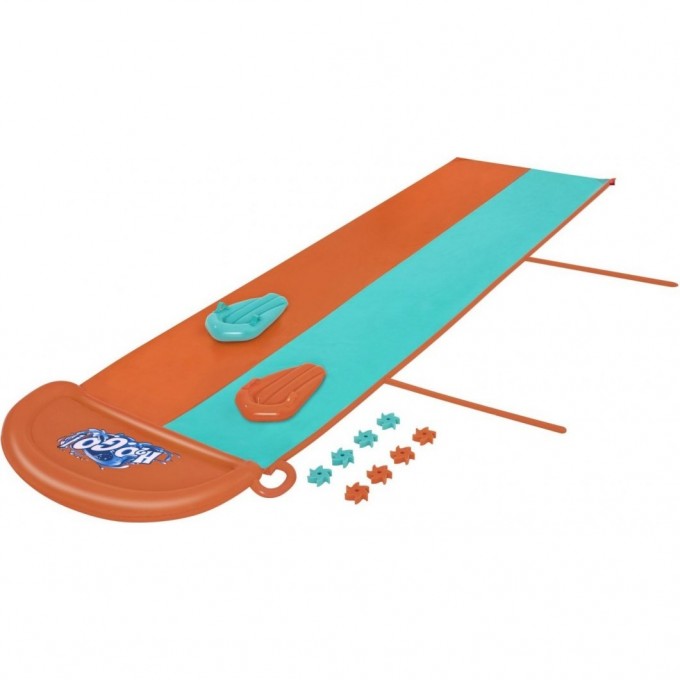 Водная дорожка BESTWAY 488см двухполосная с плотиками 52484 BW